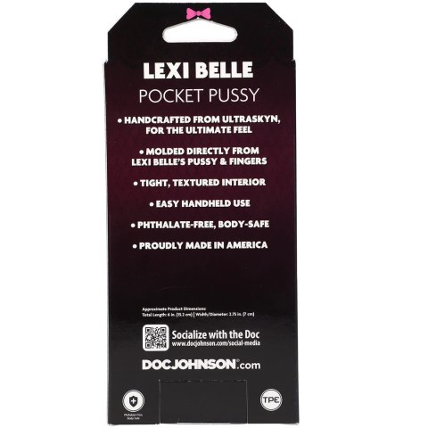 Doc Johnson Lexi Belle ULTRASKYN - model intymny z realistyczną teksturą