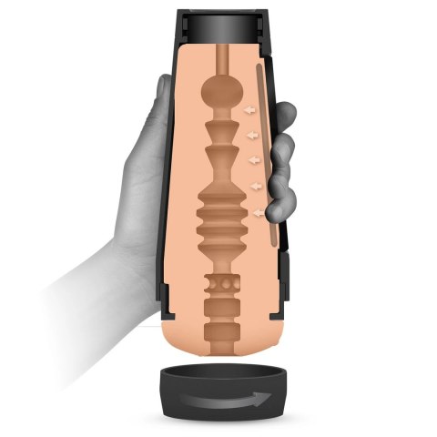 Doc Johnson Main Squeeze Belladonna - system intymny ULTRASKYN, regulacja