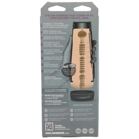 Doc Johnson Man Squeeze Twink - maszyna intymna, system regulacji