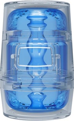 Doc Johnson Optix Compact - przezroczysta maszyna intymna, ULTRASKYN