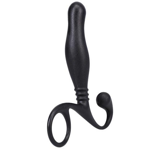 Doc Johnson Prostate Massager Czarny Anatomiczny ABS Kompaktowy