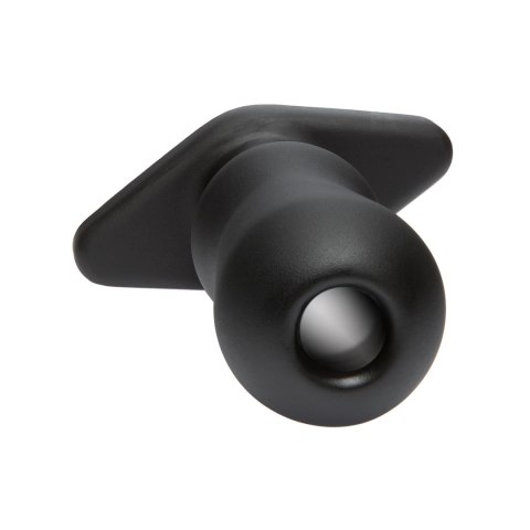 Doc Johnson Squish 3 Korek intymny z tunelem, elastyczny, czarny