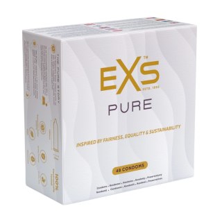 EXS Pure Prezerwatywy ultracienkie 48 sztuk, szerokość 53 mm