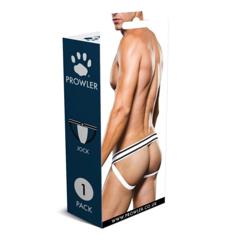 Prowler Jock Strap XS - dwukolorowy pas, otwarty tył, logo