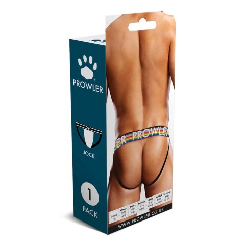 Prowler Paw Jock M - Majtki na paskach z otwartym tyłem, czarne