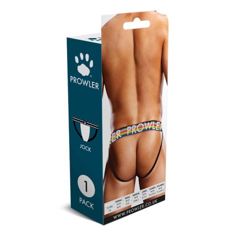 Prowler Paw Jock M - Majtki na paskach z otwartym tyłem, czarne