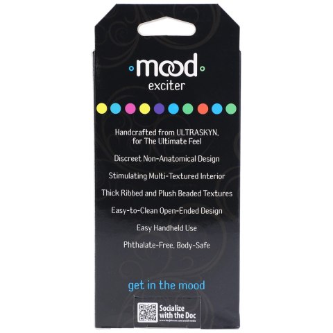 Doc Johnson Mood Exciter UR3 - anatomiczna maszyna intymna, niebieska