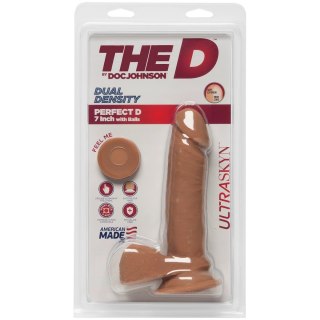 Doc Johnson Perfect D 18 cm - Model anatomiczny z przyssawką ULTRASKYN