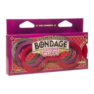 Doc Johnson Silikonowe Mankiety Intymne Bezmetalowe Elastyczne