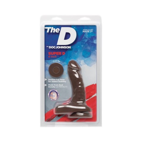 Doc Johnson Super D z przyssawką 15 cm dwugęstościowy ULTRASKYN