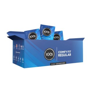 EXS Regular 144 szt. prezerwatywy klasyczne, cienki i wytrzymały lateks
