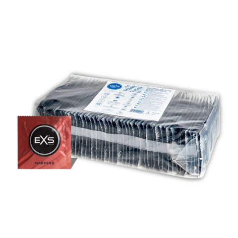 EXS Warming 144 szt. prezerwatywy rozgrzewające, cienkie, 54 mm