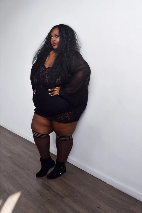 Kix'ies Autumn D - Pończochy Chocolate Nude z systemem antypoślizgowym