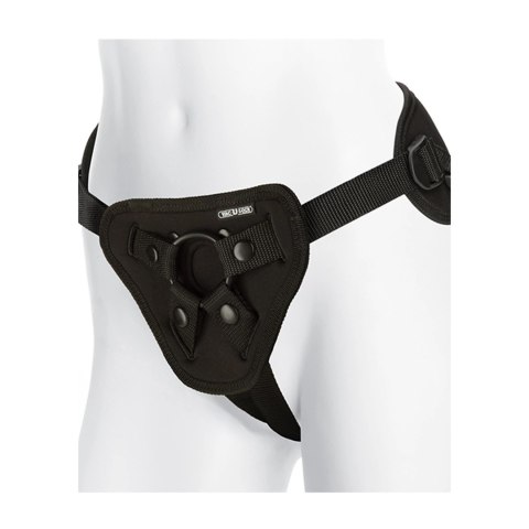 Doc Johnson Supreme Uprząż z systemem Vac-U-Lock, pilot bezprzewodowy