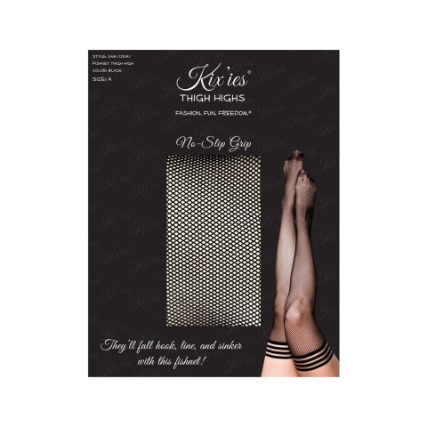 Kixies Sam - Pończochy samonośne z antypoślizgową taśmą, rozmiar uniwersalny