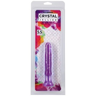 Doc Johnson Crystal Jellies 6" Anal Starter korek elastyczny rożowy