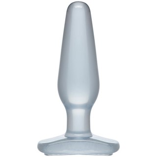 Doc Johnson Crystal Jellies Medium Plug - elastyczny korek średni