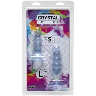 Doc Johnson Crystal Jellies Zestaw Treningowy 2 Rozmiary Bezpieczny