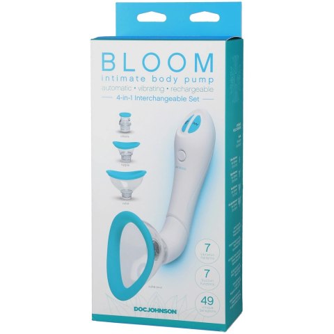 Doc Johnson Intymna pompa dla kobiet 4 wymienne głowice USB