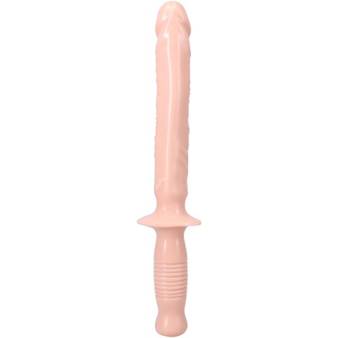 Doc Johnson Manhandler 14,5 PVC model z uchwytem czarny