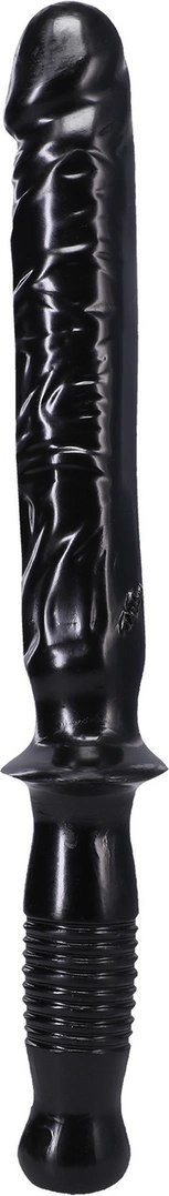 Doc Johnson Manhandler model z uchwytem, PVC, 37 cm, czarny