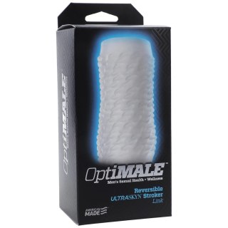 Doc Johnson OptiMALE Link - Dwustronna maszyna intymna ULTRASKYN 12,7 cm