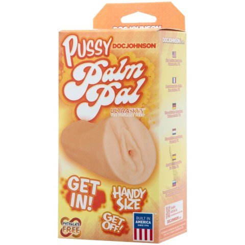 Doc Johnson Palm Pal White - kompaktowa maszyna intymna UR3