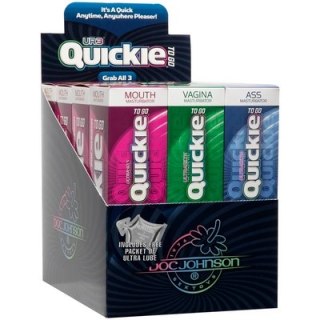Doc Johnson Quickies To Go ULTRASKYN Zestaw 12 modeli ekspozycyjnych