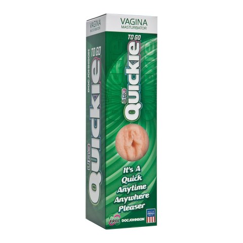 Doc Johnson Quickies To Go ULTRASKYN - kompaktowa maszyna intymna
