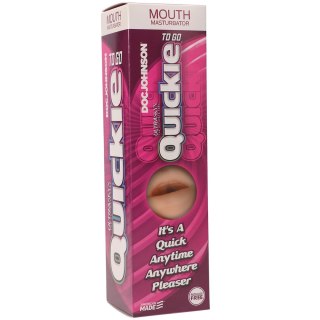 Doc Johnson Quickies To Go ULTRASKYN - model usta, kompaktowy rozmiar