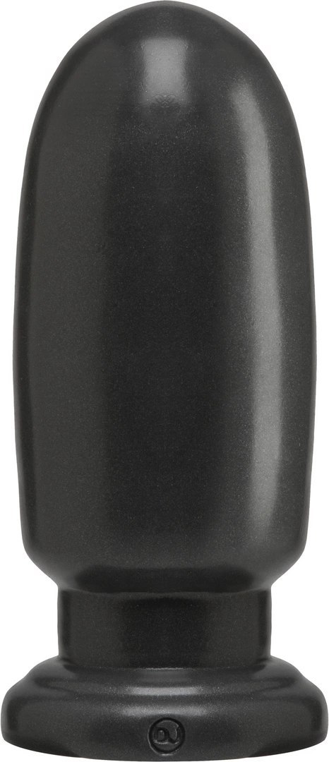 Doc Johnson Shellshock duży korek analny PVC Gun Metal 8,5"