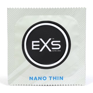 EXS Nano Thin prezerwatywy ultra cienkie 100 sztuk, szerokość 53 mm