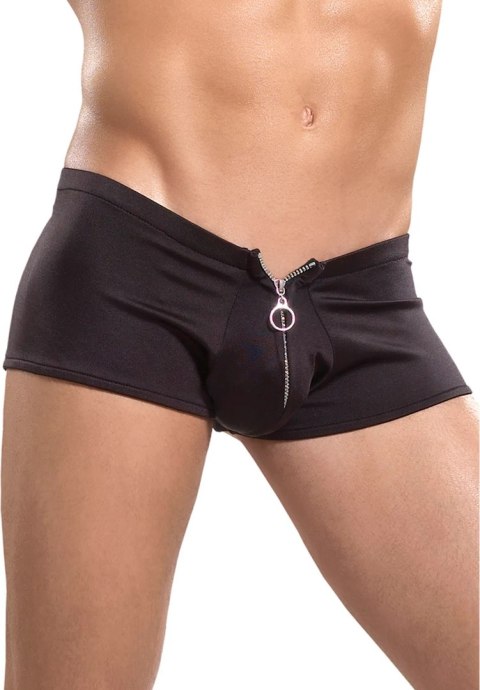 Male Power Spodenki Nylon Spandex z zamkiem, czarne, rozmiar uniwersalny