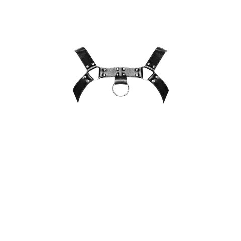 Male Power Leather Harness regulowana uprząż z imitacji skory