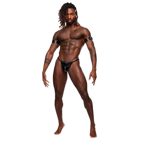 Male Power Leather Pisces - Pas z regulacją i elementami metalowymi