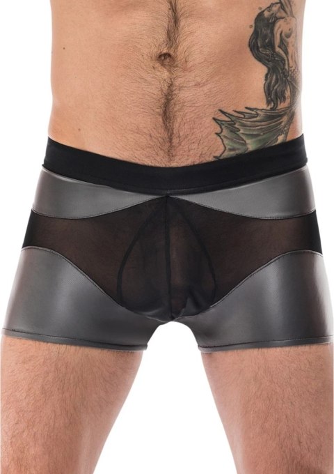 Male Power Iron Clad Szorty XL z siateczną kieszenią czarne