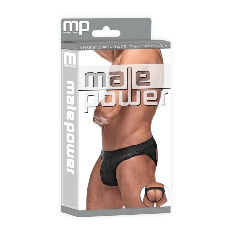 Male Power Moonshine L/XL slipy z niskim stanem, wycięty tył