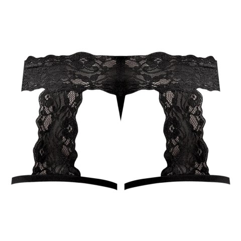 Male Power Scandal-Lace stringi z pasami ozdobnymi, koronka, rozmiar uniwersalny