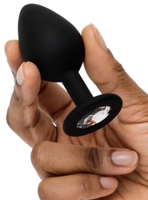 Fifty Shades of Grey Zestaw 3w1 Mini Wibrator, Korek z Kryształem, Opaska