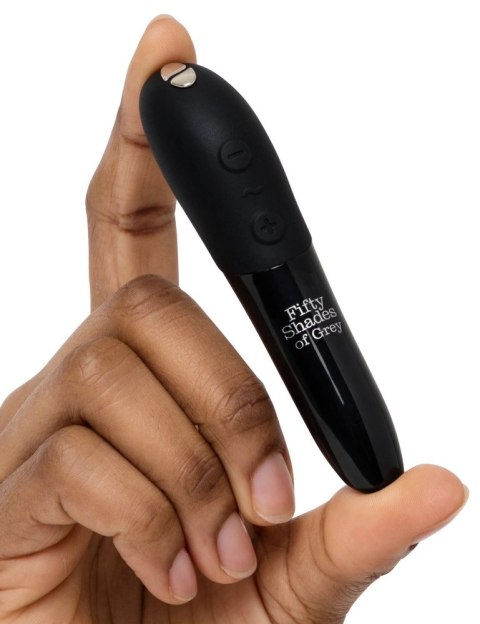 Fifty Shades of Grey Zestaw 3w1 Mini Wibrator, Korek z Kryształem, Opaska