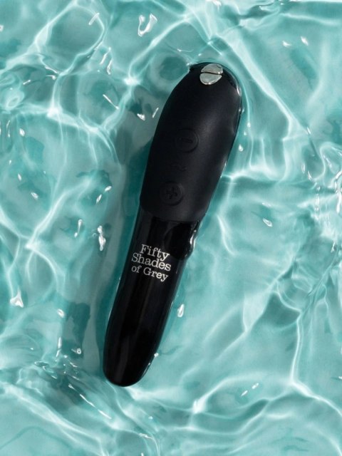 Fifty Shades of Grey Zestaw 3w1 Mini Wibrator, Korek z Kryształem, Opaska