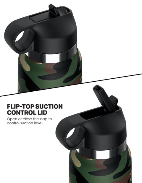 PDX Plus FapFlask Happy Camper - Dyskretna maszyna intymna, 23,8 cm