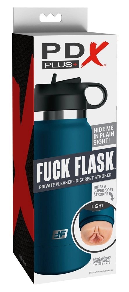 PDX Plus Fuck Flask Private Pleaser - Dyskretna Maszyna Intymna Butelka 24cm