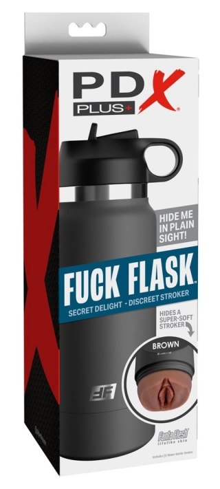 PDX Plus FuckFlask Secret Delight B - Intymna Maszyna w Formie Butelki 23,8 cm