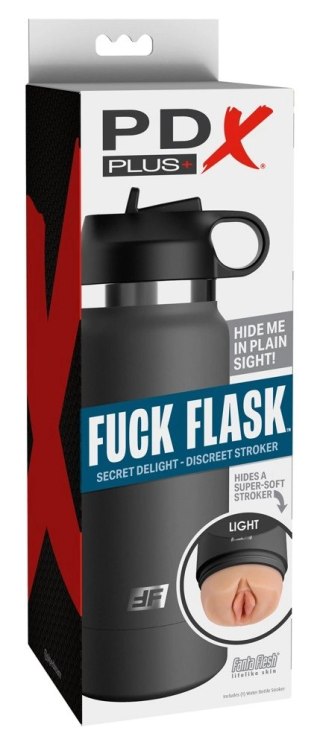 PDX Plus FuckFlask Secret Delight L - Dyskretna butelka intymna 23,8 cm
