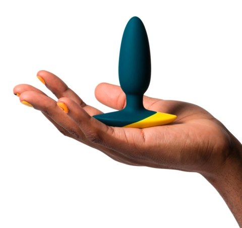 ROMP Bass - Wibrujący korek dwukolorowy, silikonowy, ładowalny