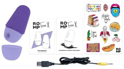 ROMP Free X - Kompaktowy model z falami powietrza, wodoodporny, ładowalny