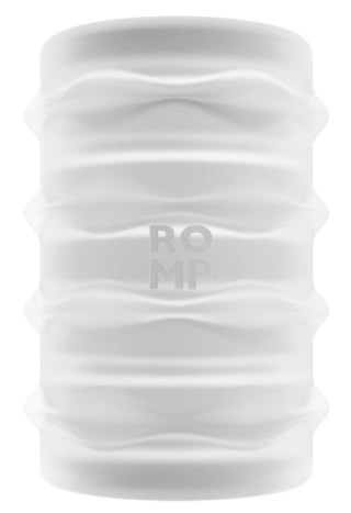 ROMP Mosh Przezroczysty Rękaw Intymny 2 Struktury TPE 6,4 cm