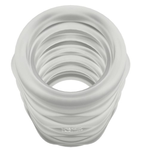 ROMP Mosh Przezroczysty Rękaw Intymny 2 Struktury TPE 6,4 cm