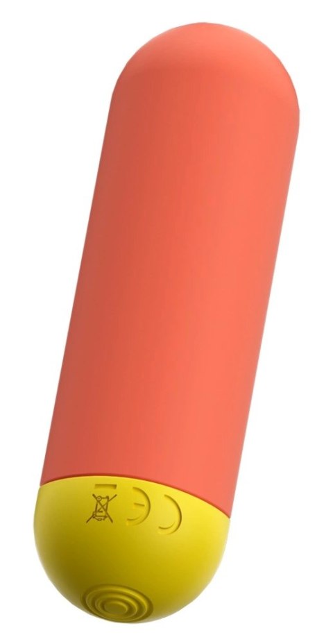 ROMP Riot Mini Wibrator Pocisk 7 cm USB, silikonowy, dyskretny